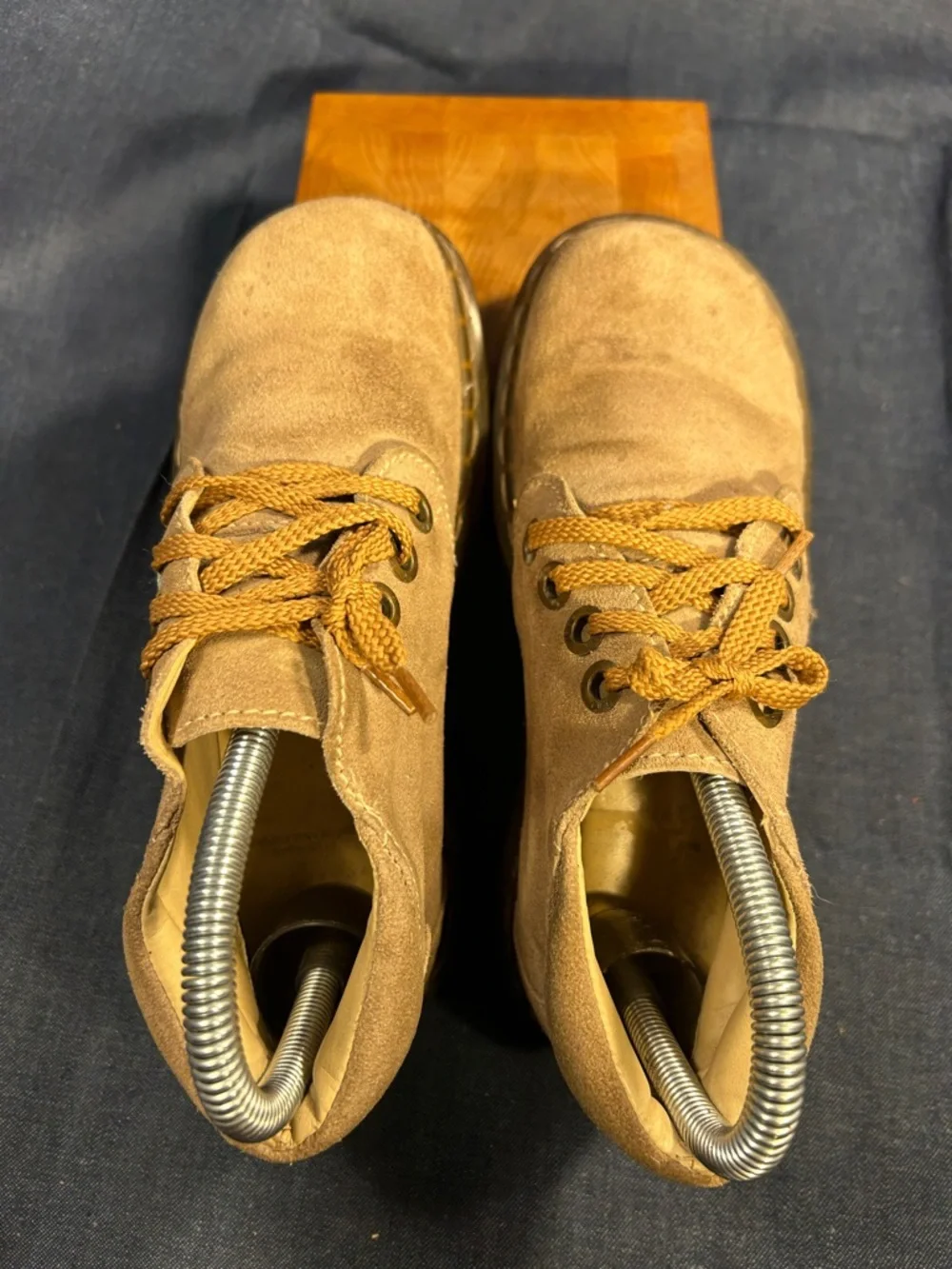 Dr Martens made in England leather lace up ankle boots